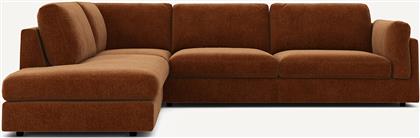 ΓΩΝΙΑΚΟΣ ΚΑΝΑΠΕΣ-ΣΕΖΛΟΝΓΚ ΒΕΛΟΥΔΟ CHENILLE Μ236XΠ287XΥ81CM AM PM