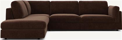 ΓΩΝΙΑΚΟΣ ΚΑΝΑΠΕΣ-ΣΕΖΛΟΝΓΚ ΒΕΛΟΥΔΟ CHENILLE Μ236XΠ287XΥ81CM AM PM