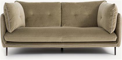 ΚΑΝΑΠΕΣ 2 ΘΕΣΕΩΝ ΑΠΟ ΛΙΝΟ ΒΕΛΟΥΔΟ Μ106XΠ181XΥ80CM AM PM