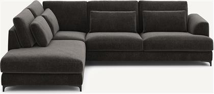 ΚΑΝΑΠΕΣ ΓΩΝΙΑΚΟΣ ΑΡΙΣΤΕΡΟΣ ΑΠΟ ΒΕΛΟΥΔΙΝΟ CHENILLE Μ222XΠ294XΥ83CM AM PM