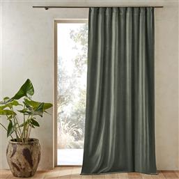 ΚΟΥΡΤΙΝΑ ΑΠΟ ΒΕΛΟΥΔΟ STONE WASHED 140X260 CM AM PM