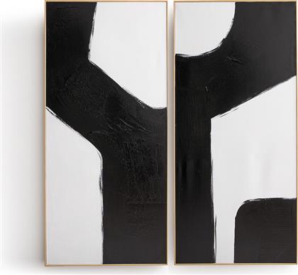 ΣΕΤ ΔΥΟ ΚΑΜΒΑΔΕΣ ΖΩΓΡΑΦΙΣΜΕΝΟΙ ΣΤΟ ΧΕΡΙ Μ70XΠ150CM AM PM