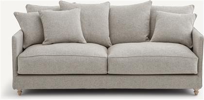 ΤΡΙΘΕΣΙΟΣ ΚΑΝΑΠΕΣ-ΚΡΕΒΑΤΙ ΑΠΟ ΥΦΑΣΜΑΤΙΝΗ ΒΙΣΚΟΖΗ ΚΑΙ ΛΙΝΟ Μ105XΠ204XΥ93CM AM PM