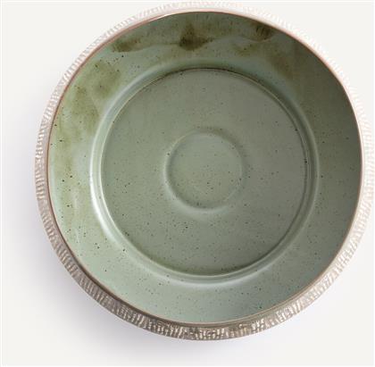 ΒΑΘΥ ΠΙΑΤΟ ΚΕΡΑΜΙΚΟ ΜΕ ΦΑΡΔΥ ΑΚΡΟ Μ38XΠ38XΥ10CM AM PM