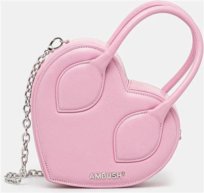 HEART TOP HANDLE BAG ΧΡΩΜΑ: ΡΟΖ, 12115033 AMBUSH