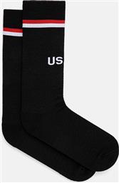 ΜΑΛΛΙΝΕΣ ΚΑΛΤΣΕΣ LOGO LOW SOCCER SOCKS ΧΡΩΜΑ: ΜΑΥΡΟ, BMRA002F24KNI0011000 AMBUSH