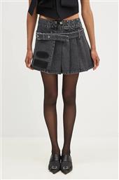 ΤΖΙΝ ΦΟΥΣΤΑ DENIM PLEATS SKIRT ΧΡΩΜΑ: ΜΑΥΡΟ, BWYF002F24DEN0011100 AMBUSH