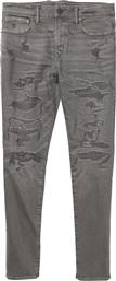 AE AIRFLEX+ PATCHED ATHLETIC SKINNY JEAN - 0114-4661-005 - ΑΝΘΡΑΚΙ AMERICAN EAGLE
