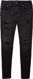 AE AIRFLEX+ PATCHED SKINNY JEAN - 0119-6209-064 - ΜΑΥΡΟ AMERICAN EAGLE