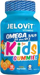 ΖΕΛΕΔΑΚΙΑ OMEGA 3/6/9 ΜΕ ΓΕΥΣΗ ΠΟΡΤΟΚΑΛΙ (120G) JELOVIT