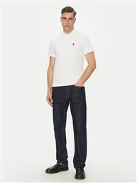 POLO BFUPL001.760 ΛΕΥΚΟ REGULAR FIT AMI PARIS