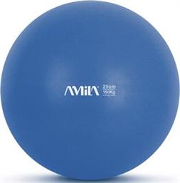 ΜΠΑΛΑ ΓΥΜΝΑΣΤΙΚΗΣ PILATES BALL ΜΠΛΕ (25 CM) AMILA