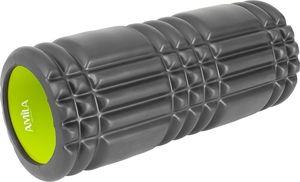 ΚΥΛΙΝΔΡΟΣ ΙΣΟΡΡΟΠΙΑΣ FOAM ROLLER PLEXUS ΜΑΥΡΟΣ (14 X 33 CM) AMILA