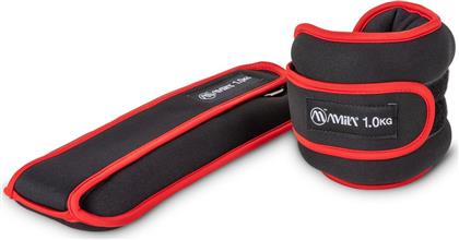 ΒΑΡΗ ΑΚΡΩΝ NEOPRENE ΜΑΥΡΑ/ΚΟΚΚΙΝΑ (2 X 1 KG) AMILA