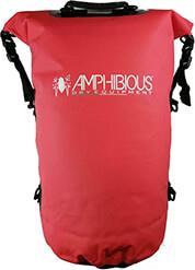 WATERPROOF BAG TUBE 40L RED AMPHIBIOUS