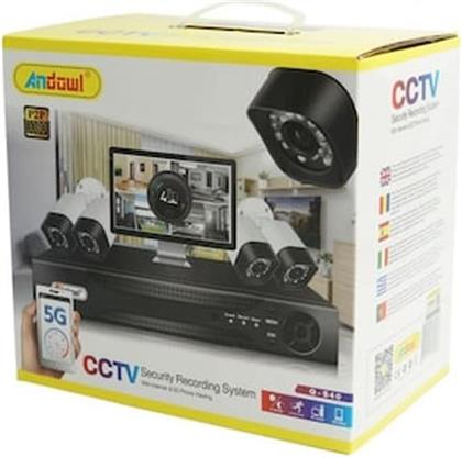 CCTV ΣΥΣΤΗΜΑ ΚΑΤΑΓΡΑΦΗΣ AN-Q-S40 ANDOWL από το PUBLIC