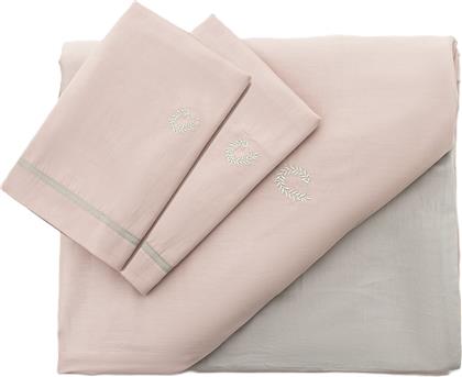 ΣΕΤ ΠΑΠΛΩΜΑΤΟΘΗΚΗ ΥΠΕΡΔΙΠΛΗ ΡΟΖ ΜΠΕΖ 1 ΤΕΜΑΧΙΟ ΑΝΕΜΟΣ