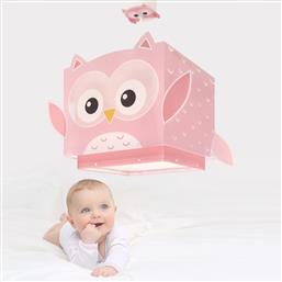 ΠΑΙΔΙΚΟ ΦΩΤΙΣΤΙΚΟ ΟΡΟΦΗΣ ΜΟΝΟΦΩΤΟ LITTLE PINK OWL 64482 ANGO