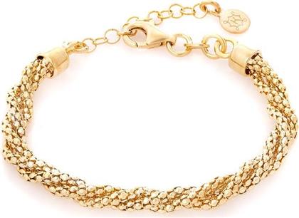 ΒΡΑΧΙΟΛΙ ΑΠΟ ΕΠΙΧΡΥΣΩΜΕΝΟ ΑΣΗΜΙ OVAL ANIA KRUK