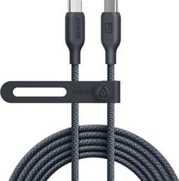 322 USB-C TO USB-C CABLE 0.9M 60W BLACK ANKER
