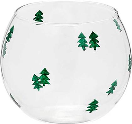 ANNA + NINA ΓΥΑΛΙΝΟ ΚΗΡΟΠΗΓΙΟ ΓΙΑ ΡΕΣΩ ''CHRISTMAS FOREST'' - 25-3P811011 ANNA NINA