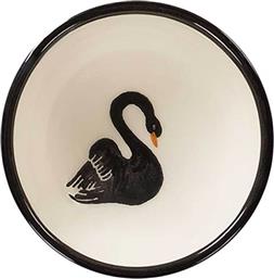 ANNA + NINA ΠΗΛΙΝΟ ΜΠΟΛ 10,5 X 10,5 X 4 CM ''BLACK SWAN'' - 25-2M805005 ANNA NINA