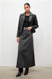 ΔΕΡΜΑΤΙΝO JACKET ΧΡΩΜΑ: ΜΑΥΡΟ ANSWEAR