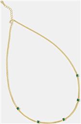 ΚΟΛΙΕ ΑΠΟ ΑΣΗΜΙ 925 ΕΠΙΧΡΥΣΩΜΕΝΟ 18K ANSWEAR