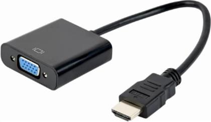 ΑΝΤΑΠΤΟΡΑΣ GEMBIRD HDMI TO VGA ΜΑΥΡΟ