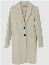 ΜΑΚΡΥ ΠΑΛΤΟ ΣΕ ΕΚΡΟΥ ΜΕ ΠΕΤΟ ΓΙΑΚΑ - ΕΚΡΟΥ ANTONELLA