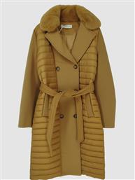 ΠΑΛΤΟ ΚΑΠΙΤΟΝΕ ΜΕ ΜΑΛΛΙΝΕΣ ΛΕΠΤΟΜΕΡΕΙΕΣ ΚΑΙ ΓΟΥΝΑ ΣΕ ΤΑΜΠΑ - ΚΑΦΕ ANTONELLA