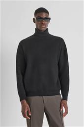 ΑΝΔΡΙΚΗ ΠΛΕΚΤΗ ΜΠΛΟΥΖΑ ΜΕ ΖΙΒΑΓΚΟ RELAXED FIT - SW01545YA500082 ΜΑΥΡΟ ANTONY MORATO