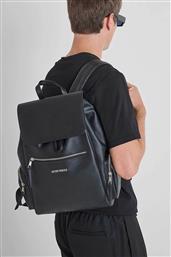ΑΝΔΡΙΚΟ BACKPACK ΜΕ ΜΕΤΑΛΛΙΚΟ ΛΟΓΟΤΥΠΟ - AB00446FA210074 ΜΑΥΡΟ ANTONY MORATO