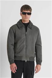 ΑΝΔΡΙΚΟ BOMBER JACKET ΜΕ SUEDE ΟΨΗ REGULAR FIT - CO00934FA210093 ΧΑΚΙ ANTONY MORATO