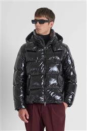 ΑΝΔΡΙΚΟ ΜΠΟΥΦΑΝ ΚΑΠΙΤΟΝΕ ΜΕ ΑΦΑΙΡΟΥΜΕΝΗ ΚΟΥΚΟΥΛΑ RELAXED FIT - CO00935FA600281 ΜΑΥΡΟ ANTONY MORATO