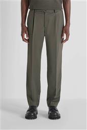 ΑΝΔΡΙΚΟ ΠΑΝΤΕΛΟΝΙ ΜΟΝΟΧΡΩΜΟ ΜΕ ΖΩΝΗ ''ALAN'' RELAXED FIT - TR00761FA600263 ΧΑΚΙ ANTONY MORATO