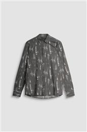 ΑΝΔΡΙΚΟ ΠΟΥΚΑΜΙΣΟ ΜΕ PRINT REGULAR STRAIGHT FIT ''BARCELONA'' - SL00614FA430650 ΧΑΚΙ ANTONY MORATO