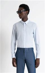 ΑΝΔΡΙΚΟ ΠΟΥΚΑΜΙΣΟ ΜΟΝΟΧΡΩΜΟ “ΝAPOLI” SLIM FIT - SL00628FA400078 ΓΑΛΑΖΙΟ ANTONY MORATO