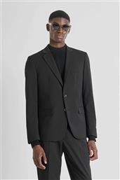 ΑΝΔΡΙΚΟ ΣΑΚΑΚΙ ΜΟΝΟΧΡΩΜΟ REGULAR FIT ''LUIS'' - JS00068FA600263 ΜΑΥΡΟ ANTONY MORATO
