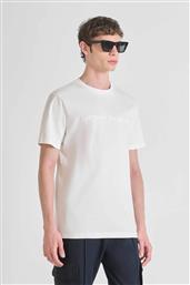 ΑΝΔΡΙΚΟ T-SHIRT ΜΕ ΑΝΑΓΛΥΦΟ DIAMOND LOGO PRINT REGULAR FIT - KS02567FA100240 ΕΚΡΟΥ ANTONY MORATO