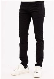 MMDT00241FA750411W01863 MIN OF 12 JEANS OZZY TAPERED FIT IN ICONIC BASIC BLACK STAY BLACK DENIM ΠΑΝΤΕΛΟΝΙ ANTONY MORATO