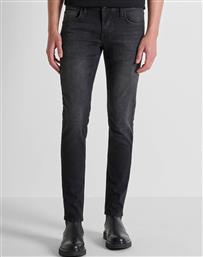 MMDT00241FA7506121W02103 MIN OF 10 JEANS OZZY TAPERED FIT IN BLACK BLACK DENIM ΠΑΝΤΕΛΟΝΙ ΑΝΔΡΙΚΟ ANTONY MORATO