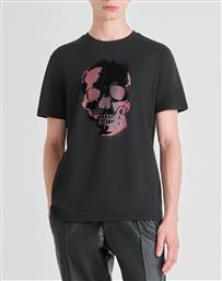 MMKS02554FA100240 MIN OF 6 T-SHIRT REGULAR FIT IN JERSEY COTTON FABRIC WITH RUBBER AND FLOCK PRINT ΜΠΛΟΥΖΑ ΑΝΔΡΙΚΟ ANTONY MORATO