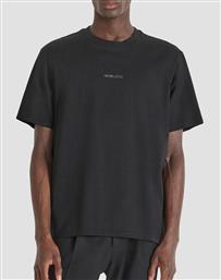 MMKS02560FA100240 MIN OF 6 T-SHIRT RELAXED FIT IN JERSEY COTTON FABRIC WITH SPONGE EFFECT LOGO PRINT ΜΠΛΟΥΖΑ ΑΝΔΡΙΚΟ ANTONY MORATO