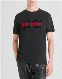 MMKS02570FA100240 MIN OF 6 T-SHIRT REGULAR FIT IN JERSEY COTTON FABRIC WITH FLOCK PRINT ΜΠΛΟΥΖΑ ΑΝΔΡΙΚΟ ANTONY MORATO