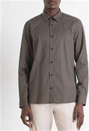 MMSL00614FA430623 MIN OF 6 SHIRT BARCELONA REGULAR STRAIGHT FIT IN PRINTED COTTON FABRIC ΜΠΛΟΥΖΑ ΑΝΔΡΙΚΟ ANTONY MORATO