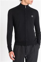 MMSW01441YA500002 MIN OF 6 SWEATER SLIM FIT IN VISCOSA BLEND YARN WITH METAL LOGO RUBBER PATCH ΠΟΥΛΟΒΕΡ ΑΝΔΡΙΚΟ ANTONY MORATO