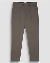 MMTR00764FA800190 MIN OF 6 TROUSERS MARK SLIM FIT IN STRETCH TWILL COTTON FABRIC WITH LOGOED RUBBER FLAG ΠΑΝΤΕΛΟΝΙ ΑΝΔΡΙΚΟ ANTONY MORATO