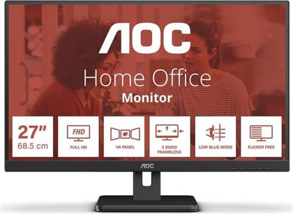 27E3UM MONITOR 27 FHD VA FLAT 75HZ 4MS AOC