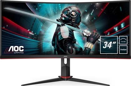 GAMING CU34G2 GAMING MONITOR 34 QHD VA CURVED 120HZ 1MS AOC